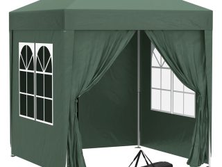 Pop Up Gazebo Canopy, size (2 x 2m)-Green