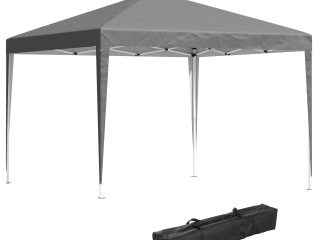 Outsunny 3 x 3 m Garden Pop Up Gazebo Marquee Party Tent Wedding Canopy