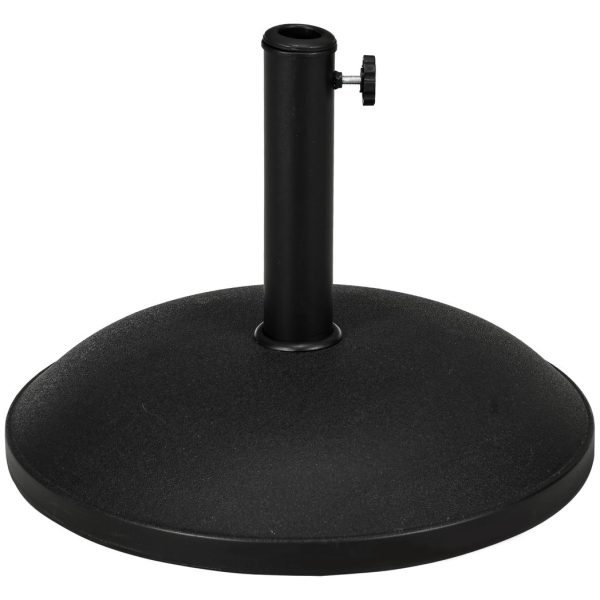 25kg Round Umbrella Base-Black