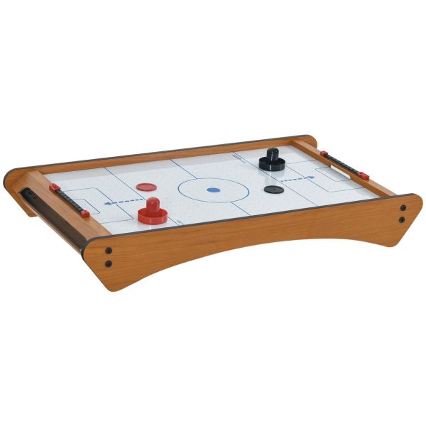 Mini Air Hockey Tabletop Game w/ 2 Pucks Pushers Fan Scoreboard  HOMCOM
