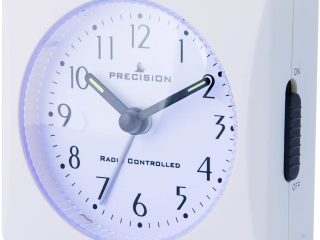 Precision Radio Controlled Analogue Table Crescendo Alarm Clock AP020