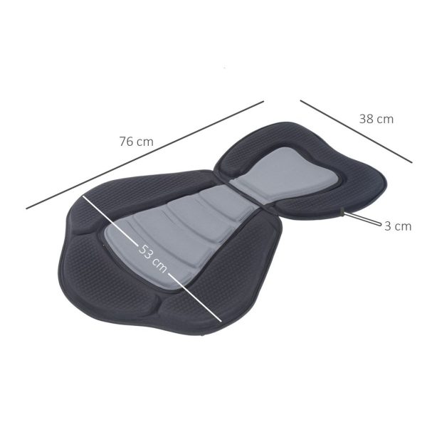 Universal Kayak Seat Sit On Top Canoe Back Rest Detachable Fishing Boat HOMCOM - Image 5