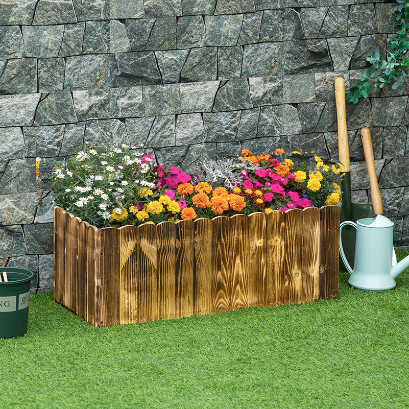 Fir Plant Pot 80Lx 33Wx30H cm - Image 2