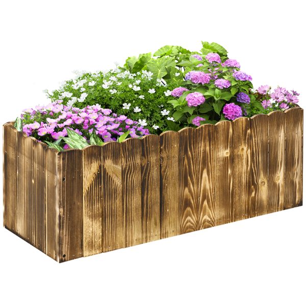 Fir Plant Pot 80Lx 33Wx30H cm