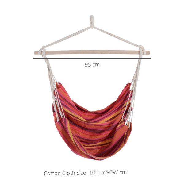 Hammock Chair Hanging Swing Seat - Image 5