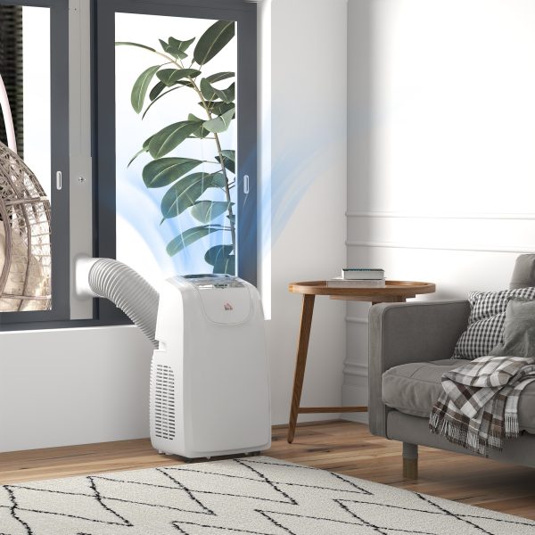 HOMCOM 12,000 BTU Portable Air Conditioner with 28mÂ², Quiet Mode, Dehumidifier - Image 2