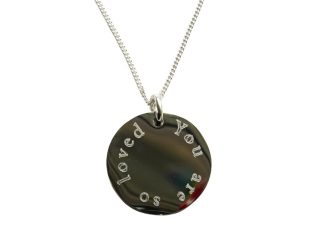 Engraved Necklace - Mum you're the best x
