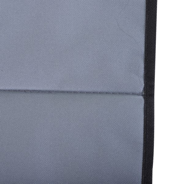 Steel Frame Set of Two Reclining Beach Mats Grey - Image 8