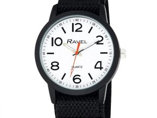 Ravel Mens Velcro Sports Bold Arabic Dial Watch R1601.64.13