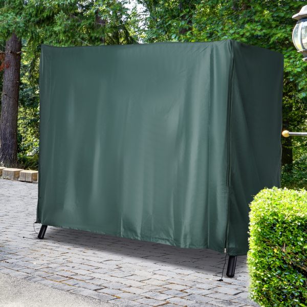 164cm Height Oxford Polyester Waterproof Swing Chair Cover Green - Image 2