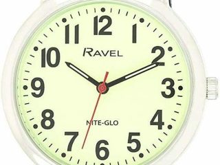 Ravel Mens Basic Glow in The Dark Luminous Dial Watch  R.GL.03