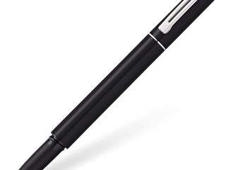 Sheaffer Pop Rollerball Pen Medium Tip BLACK with Chrome Trim Black Ink E1920551
