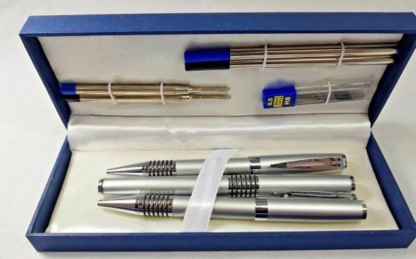 DSL 8pc Pen & Pencil Set Box (Includes Refills) - Image 4