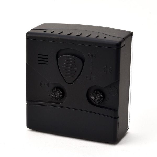 Wm. Widdop Alarm Clock Light, Snooze, Silent Sweep - Black - Image 2