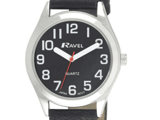 Ravel Womens Classic Strap Black Watch R0125.03.2