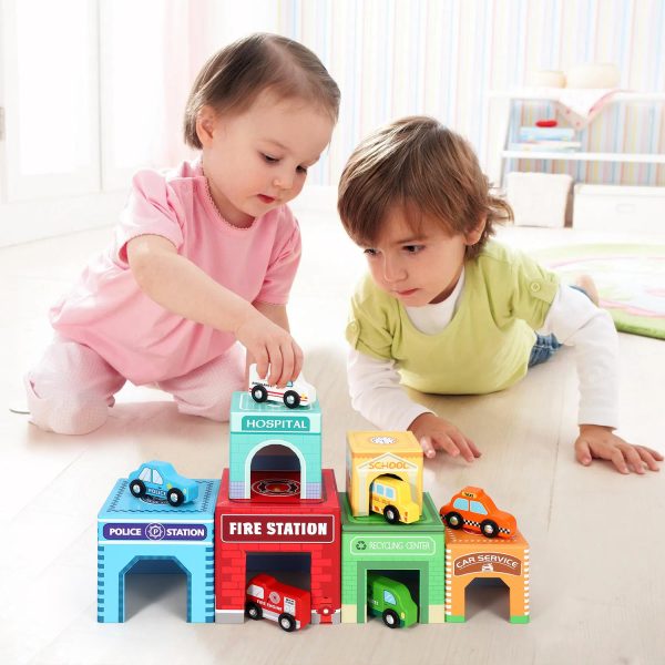 SOKA Stacking Cube with 6 Vehicles 0000464 - Image 5