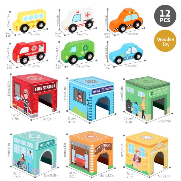 SOKA Stacking Cube with 6 Vehicles 0000464 - Image 7