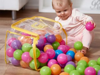 VINSANI 100 COLOUR BALLS IN PVC BAG 0007927