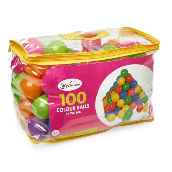 VINSANI 100 COLOUR BALLS IN PVC BAG 0007927 - Image 4