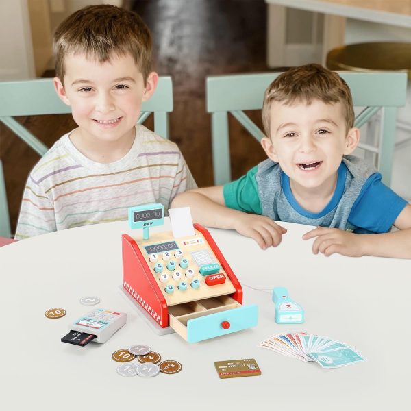 SOKA CASH REGISTER-RED & MINT 0000475