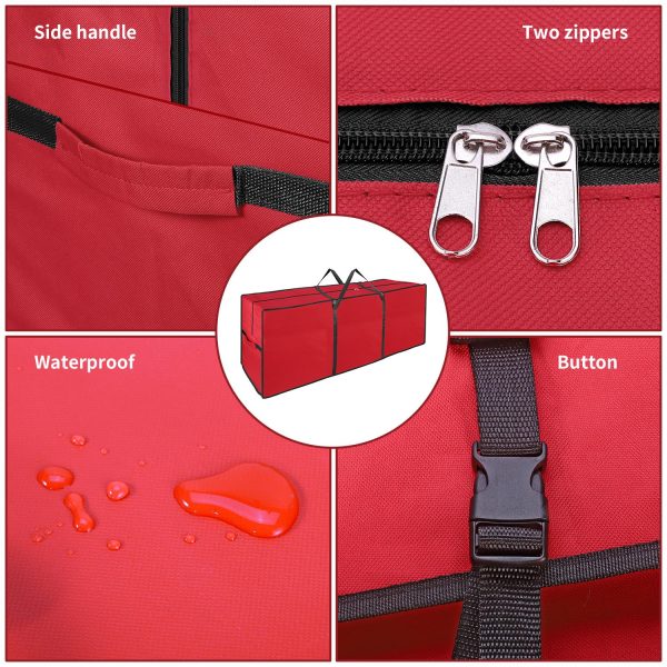 VINSANI RED XMAS BAG 0000502 - Image 2