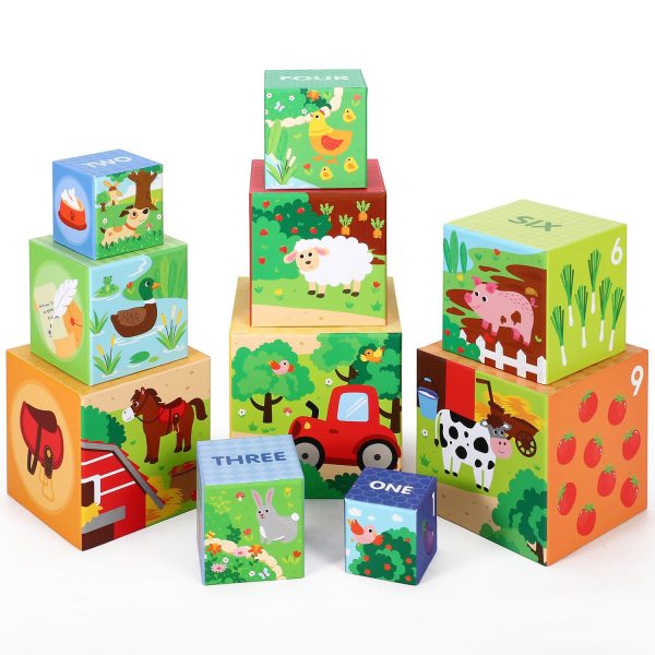 SOKA Stacking Cubes-My Farm 0000459 - Image 4