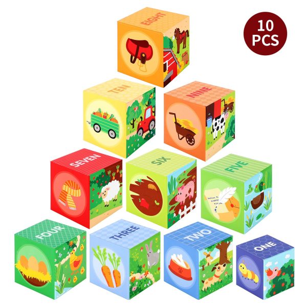SOKA Stacking Cubes-My Farm 0000459 - Image 5