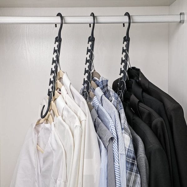 10 Pack Magic Clothes Hangers 10 Pack, Space Saving Hanger, Organiser - Image 2