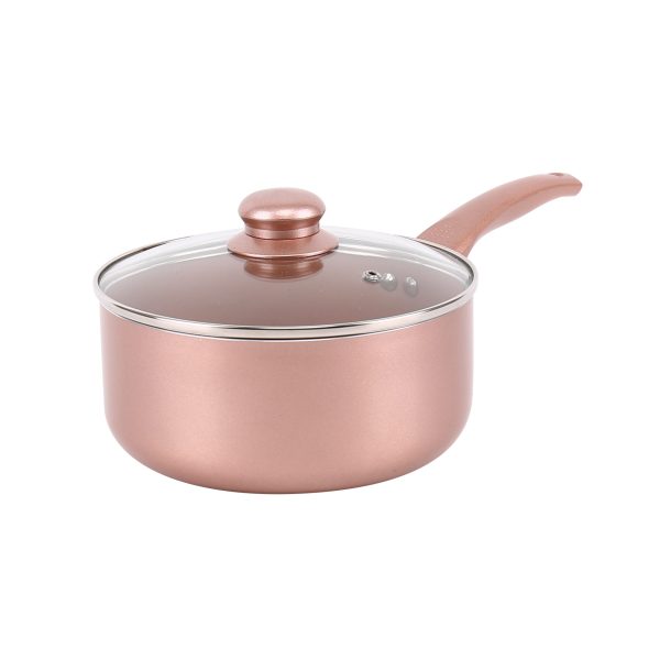 8pc Rose Gold Pan Set - Image 4