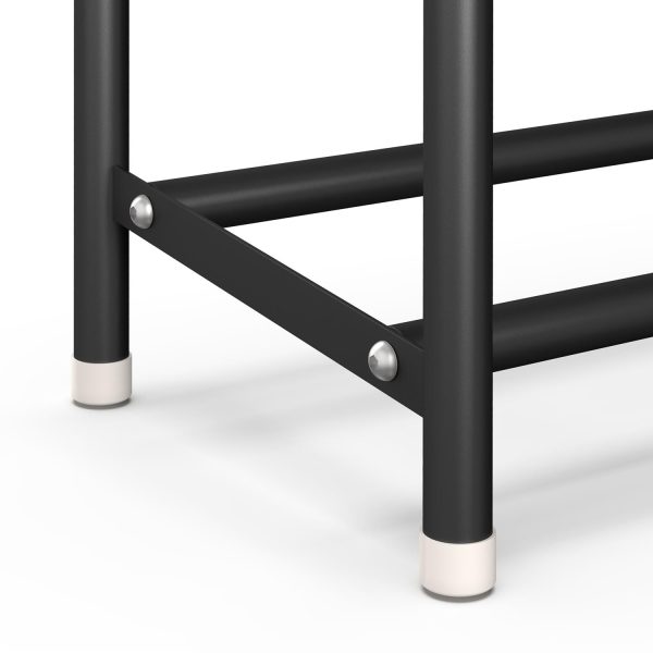 VINSANI SHOE RACK 3 TIER BLACK 1010273 - Image 7