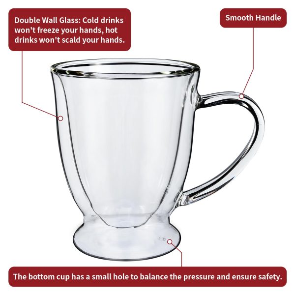 VINSANI DOUBLE WALL GLASSES VERRE 1010313 - Image 6