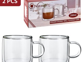 VINSANI DOUBLE WALL GLASSES COPA 1010310