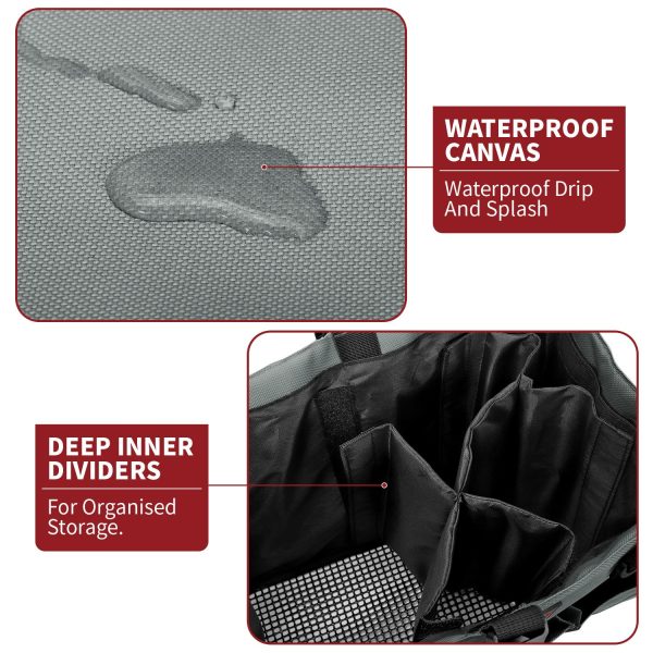 VINSANI CLEANING CADDY LARGE D. GREY 1010268 - Image 4