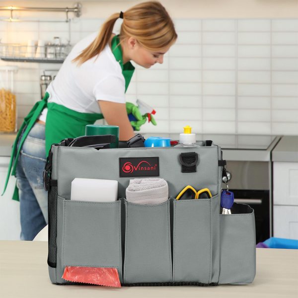 VINSANI CLEANING CADDY LARGE D. GREY 1010268 - Image 5