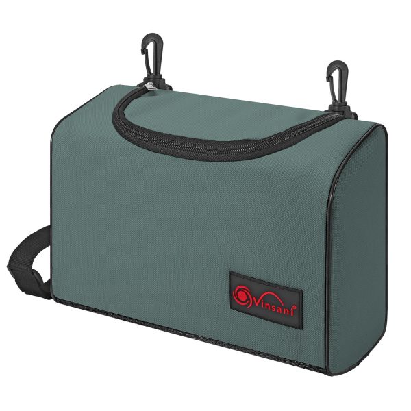 VINSANI ZIPPED PEG BAG GREY 1010260 - Image 6