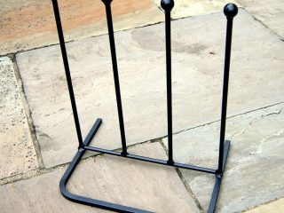 Two Pair Metal Boot Rack