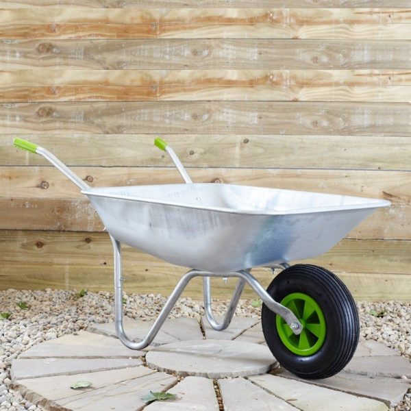 65 Litre Wheelbarrow With Galvanised Pneumatic Tyre - Image 3