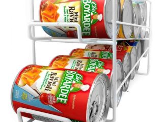 Food and Drinks Tin Can Dispenser Rack
