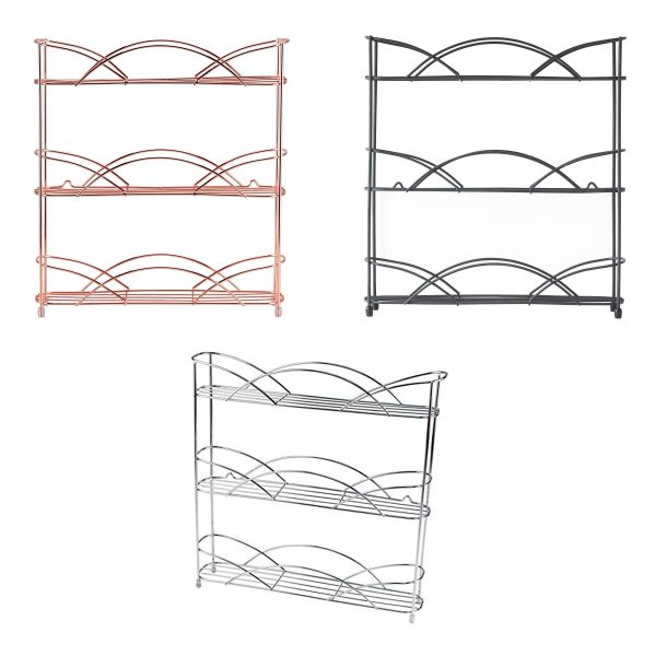 Free Standing 3 Tier Table Top Spice Rack