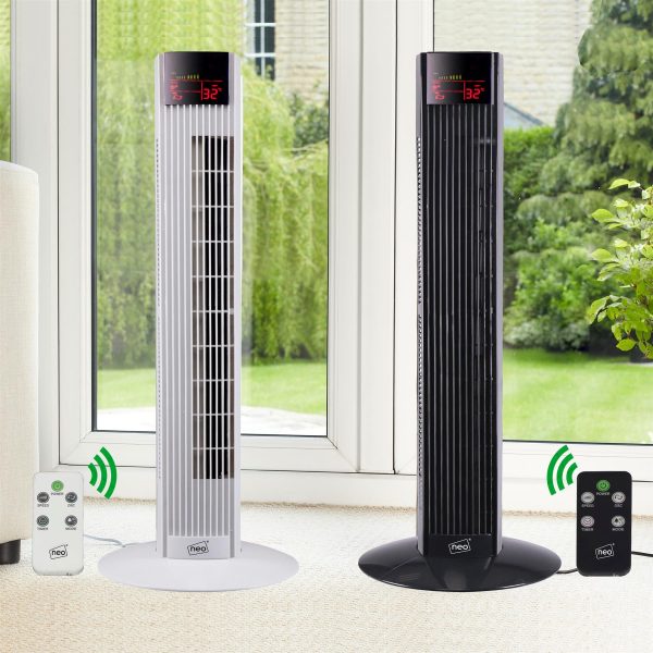 36â€ Free Standing 3 Speed Tower Fan with Remote Control