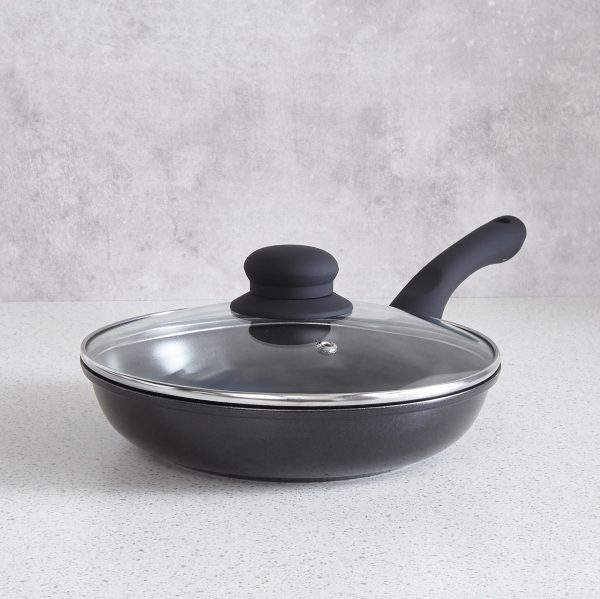 Cermalon 5 Piece Black Carbon Steel Cookware Set - Image 4