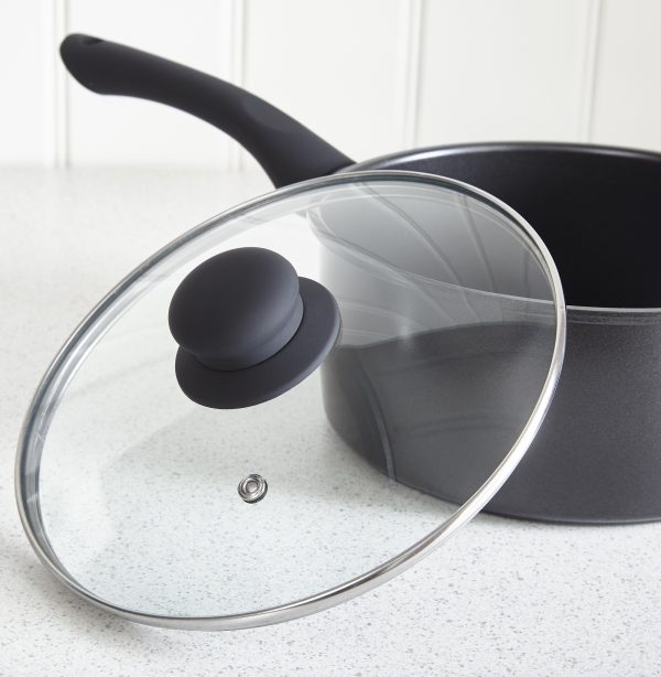 Cermalon 5 Piece Black Carbon Steel Cookware Set - Image 6