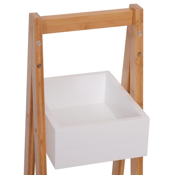 Bathroom A-Shape Rack, 3-Tier-Bamboo - Image 5