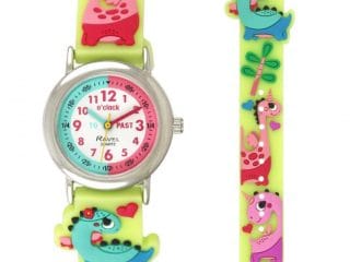 Ravel Children Girls 3D Cartoon Time Teacher Watch Dino R1513.94