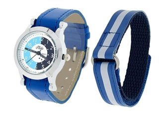 Relda Children's Analogue Velcro Strap Boy's Watch with extra strap REL87