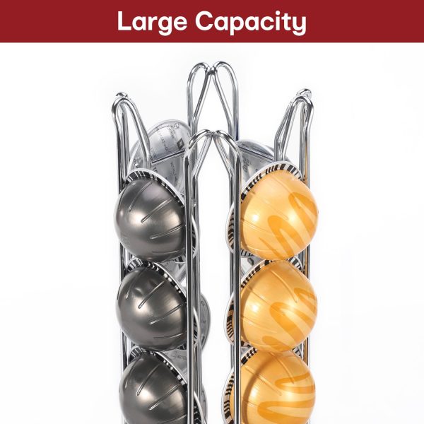 VINSANI CHROME 24 COFFEE POD STAND 1010279 - Image 5