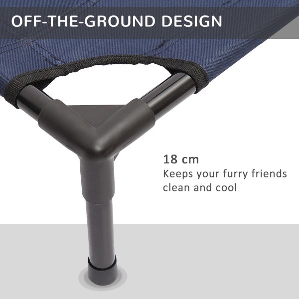 Pet Bed Raised Cot Dog Cat Elevated Puppy Hammock Camping Portable Waterproof - Image 4