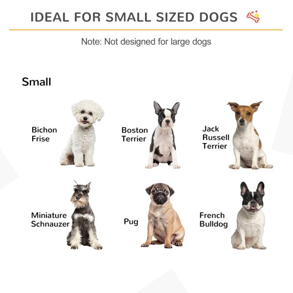 3 Panels Dog Gate w/ Support Feet Fence Safety Barrier Freestanding Wood Black - Image 4