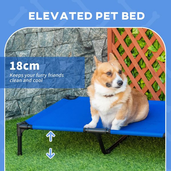 Elevated Pet Bed Cool Cot Dog Cat Portable Folding Home Camping Hammock Foldable - Image 4