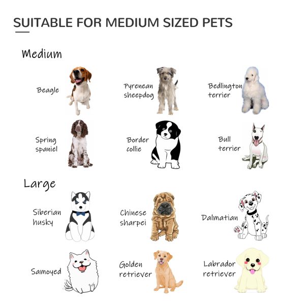 4 Sizes Pet Playpen Dog Rabbit  Puppy Cage Folding Run Fence Metal Hutch - Image 5